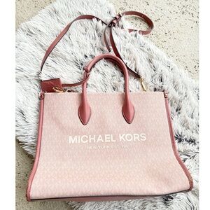 Michael Kors Authentic‎ Mirella Medium Tote Bag Pink